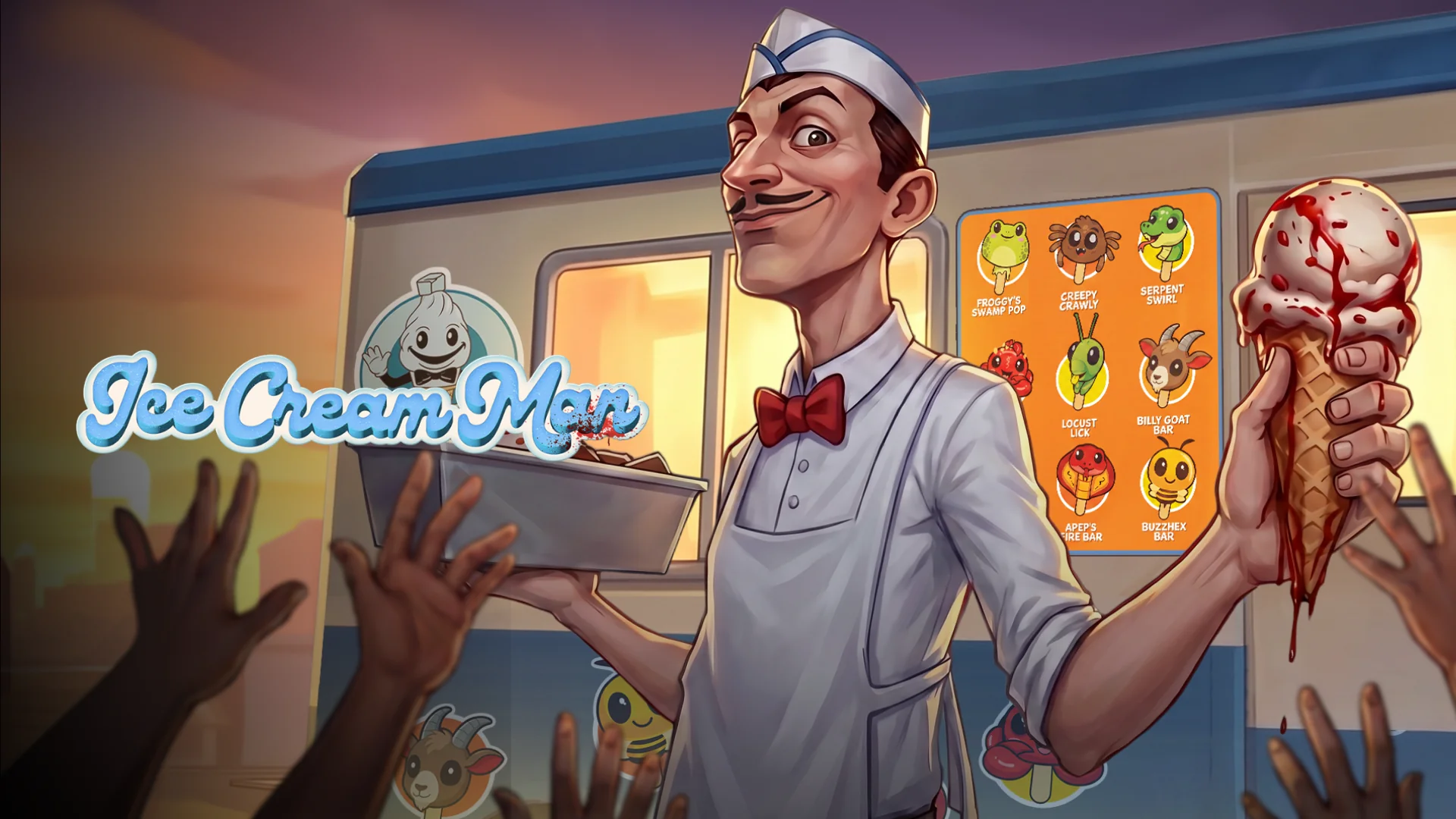 Eli Rot's Ice Cream Man  key art